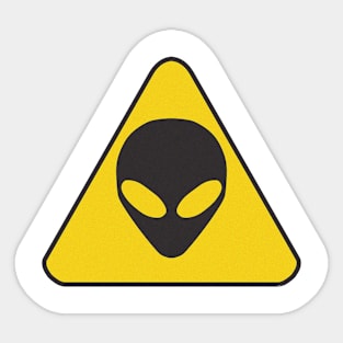 Alien Mask Sticker